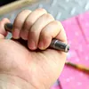 Octagonal pocket pen, German Schmidt ink cartridge, titanium alloy steel neutral ballpoint pen