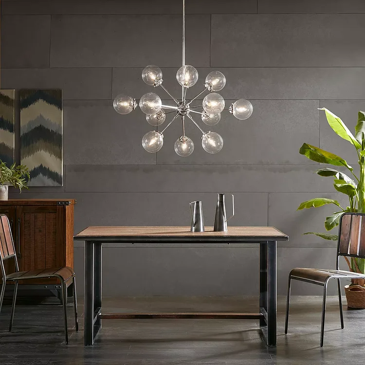 Glass Ball Decorative Chandelier Dining Room Light Vjlight