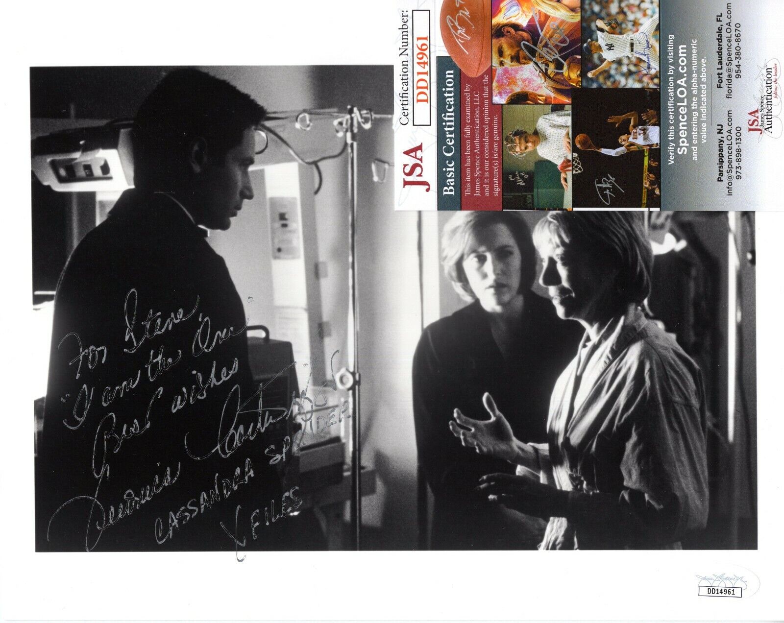 Veronica Cartwright Actress Hand Signed Autograph 8x10 Photo Poster painting with JSA COA
