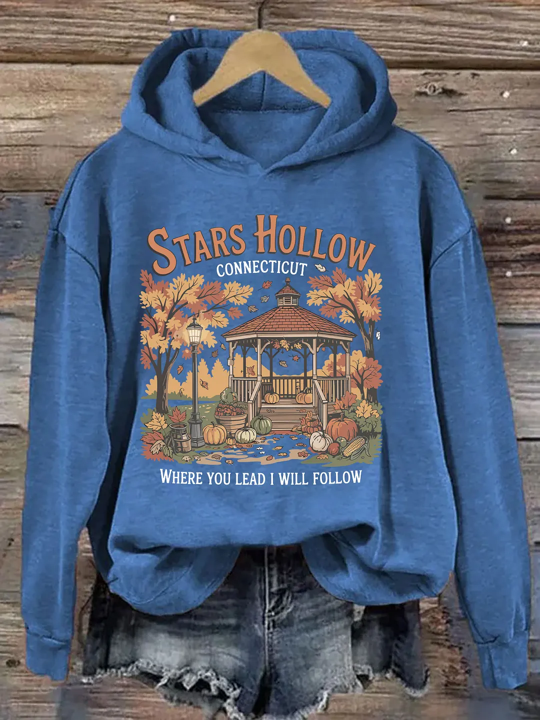 Stars Hollow Where You Lead I Will Follow Hoodie