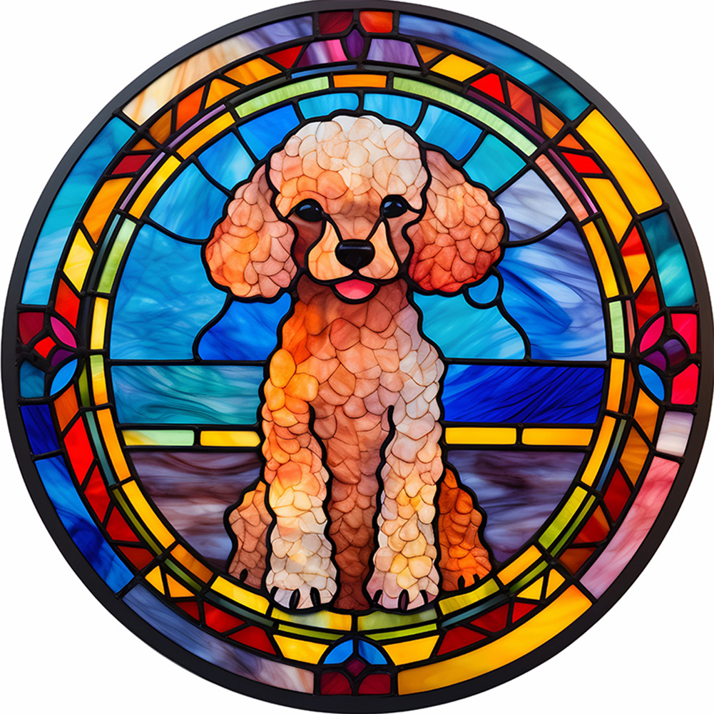 Christmas Snowman-Paint by Numbers-16"x16"/40x40cm