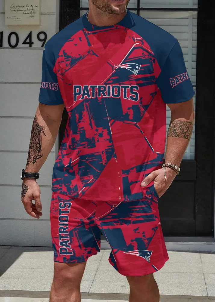 New England Patriots Limited Edition Top And Shorts Two-Piece Suits