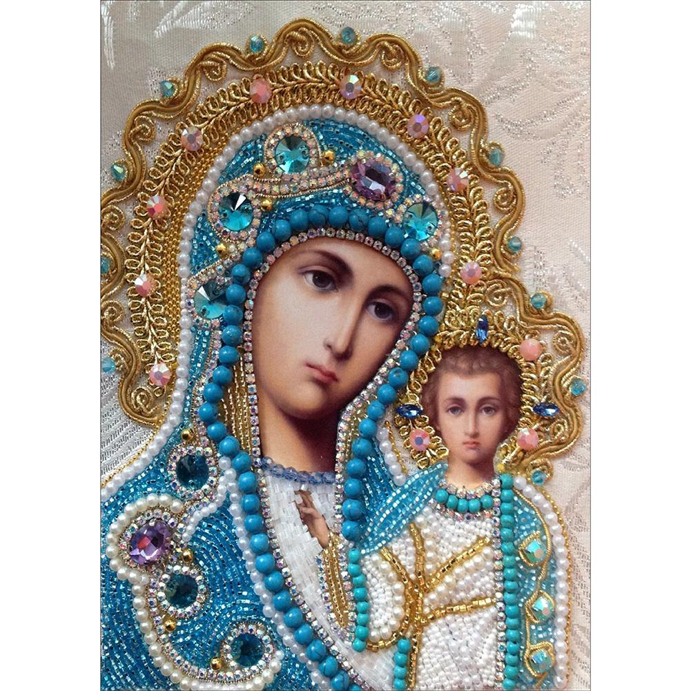 

40*30CM-Crystal Religion-Special Shaped Diamond Painting, 501 Original