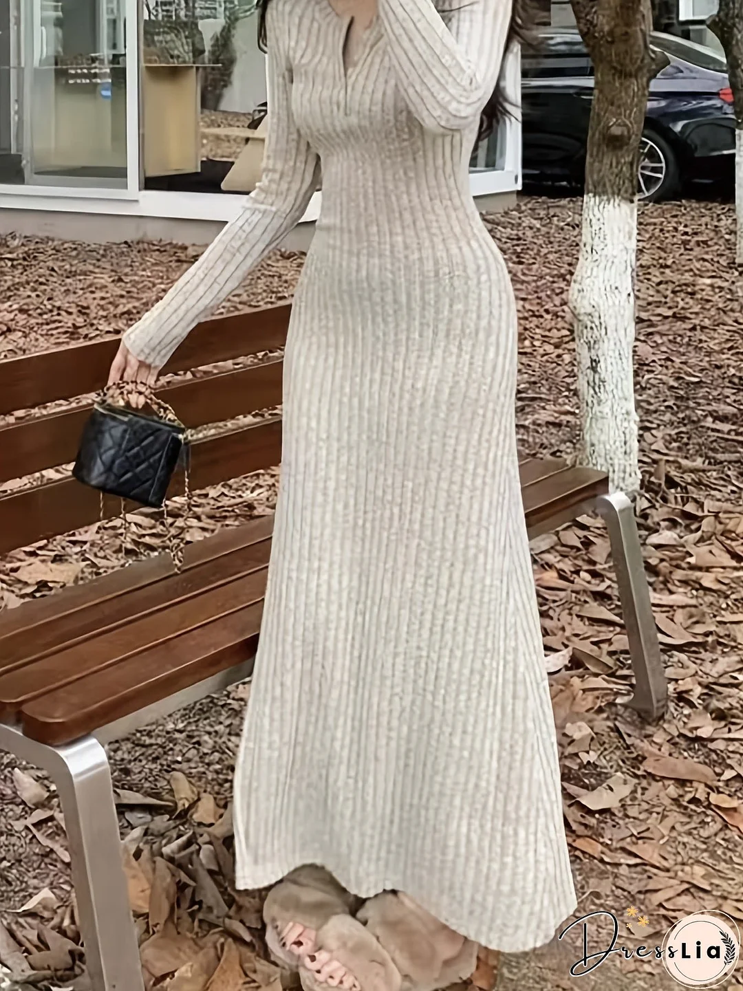 Casual and Effortless winter Dress