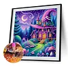 Witch Hat Houses - Crystal Rhinestone Diamond Painting