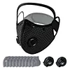 Cycling Face Mask with Active Carbon Filter Dust-Proof Breathable
