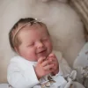 [New] 17" Real Lifelike Cloth Body Sleeping Reborn Newborn Baby Doll Girl Tassila - RBBI-Myrebornbabydoll® Myrebornbabydoll®