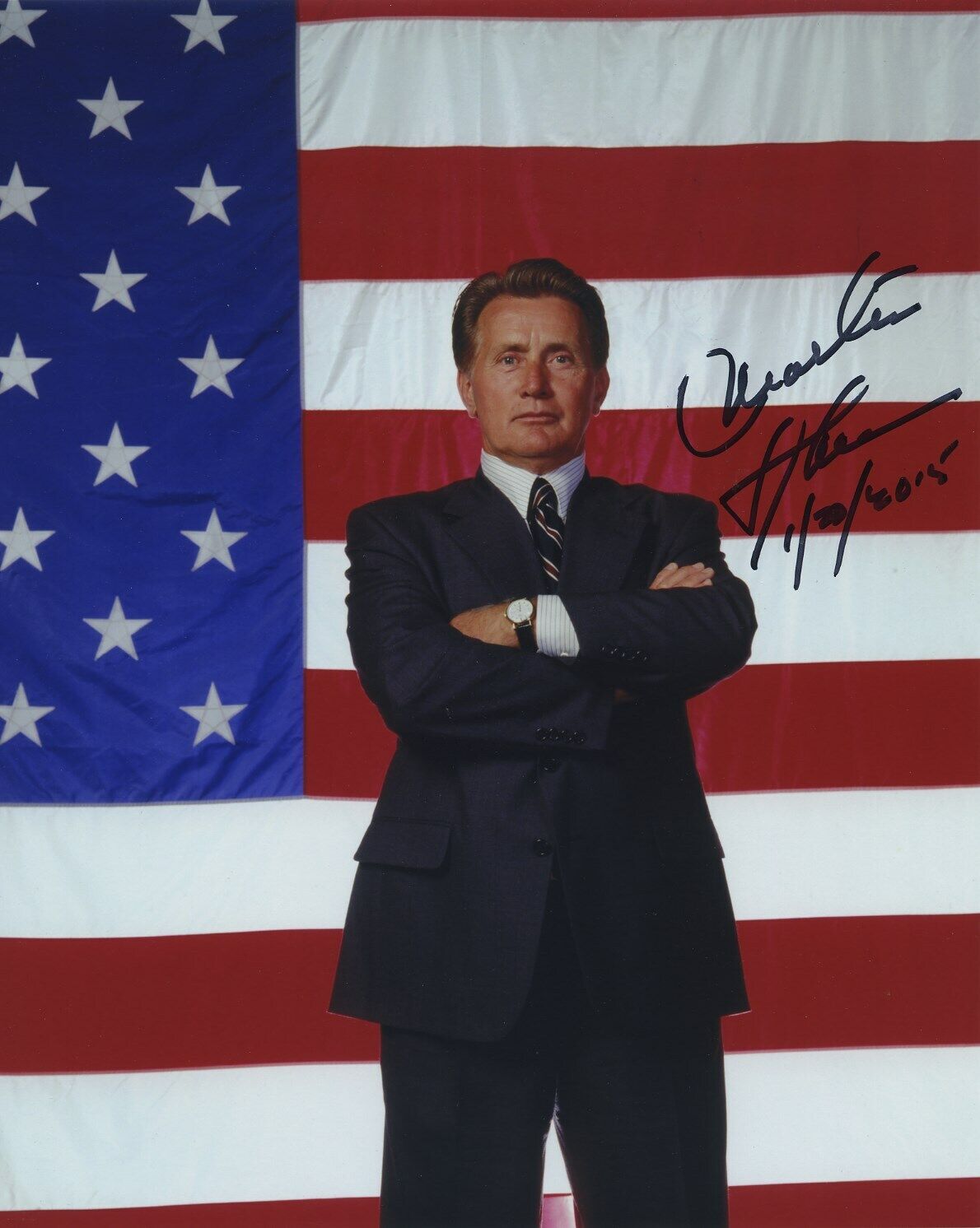 MARTIN SHEEN SIGNED Photo Poster painting AUTOGRAPHED APOCALYPSE NOW THE WEST WING SPIDERMAN