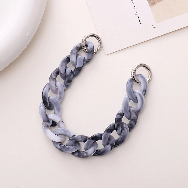 Retro Classic Style Geometric Arylic Mobile Phone Chain