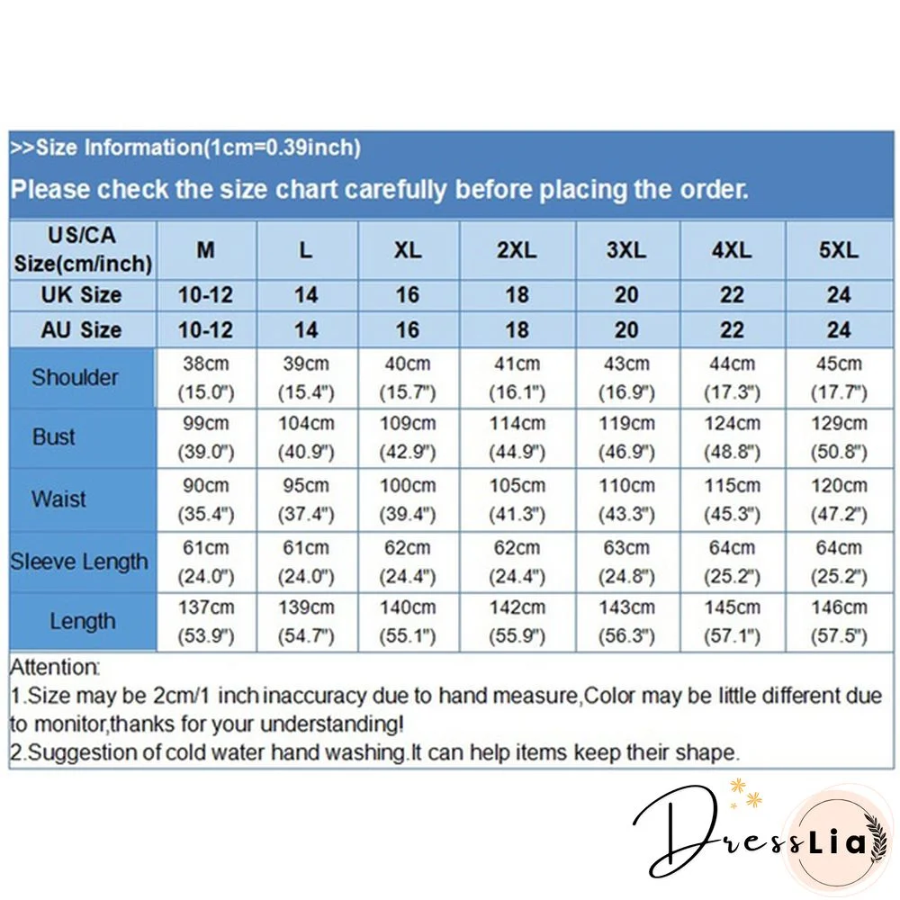 Zanzea Women Long Sleeve V-Neck Printed Kaftan Puff Sleeve Casual Loose Long Maxi Dresses Plus Size