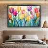 (Big Size)Tulip - 11CT Stamped Cross Stitch 60*40cm/23.62*15.75in