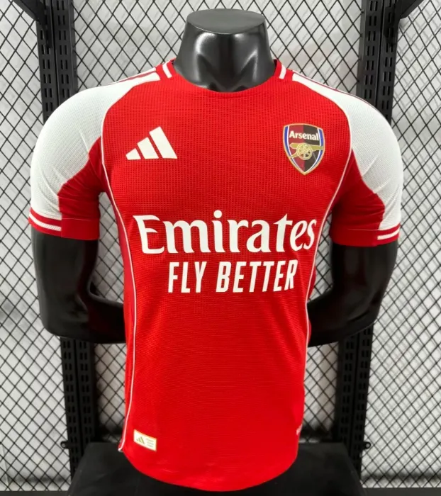 2526 New Season Arsenal Home Jersey Player Edition