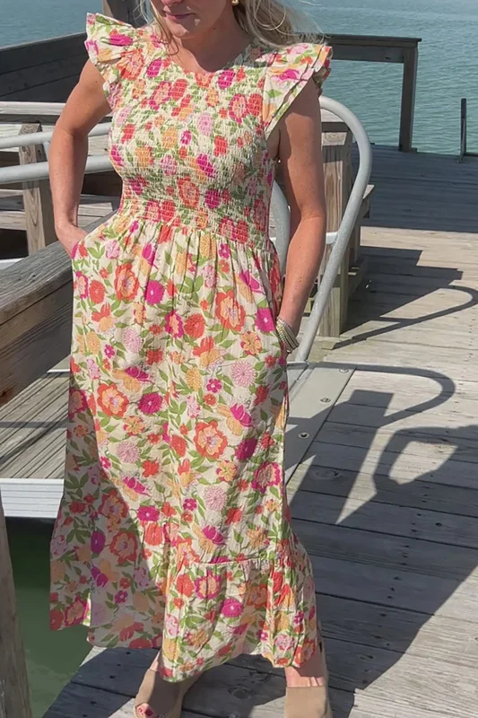 Floral Long Dress