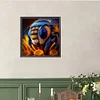 Bumblebee-Peinture Diamant Foret Rond-40*40CM