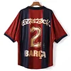 Barcelona 00-01 Camp Nou Co-branded No. 2 Loose Fit Retro
