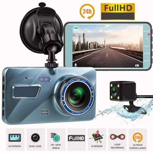 LAST DAY 70% OFF -The third generation of ultra-high definition car recorder (with reverse image)