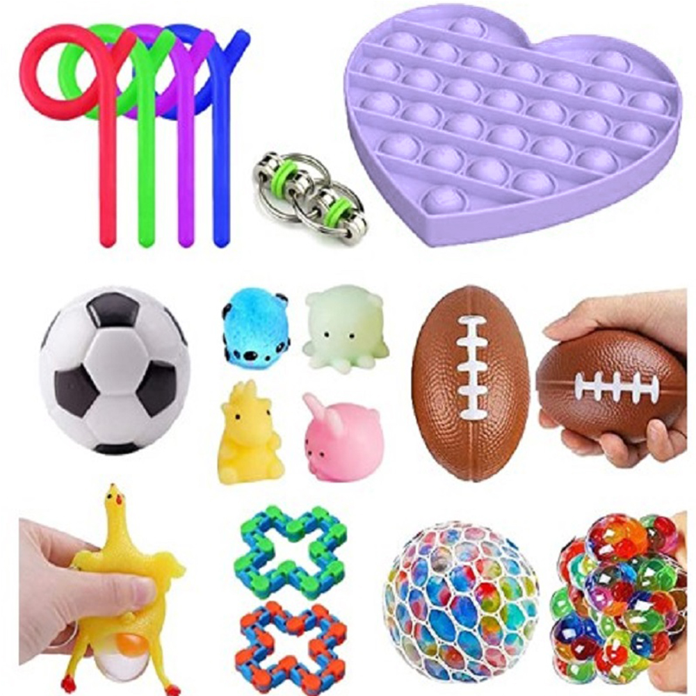 

Push Bubble Sensory Fidget Toys Set, 501 Original