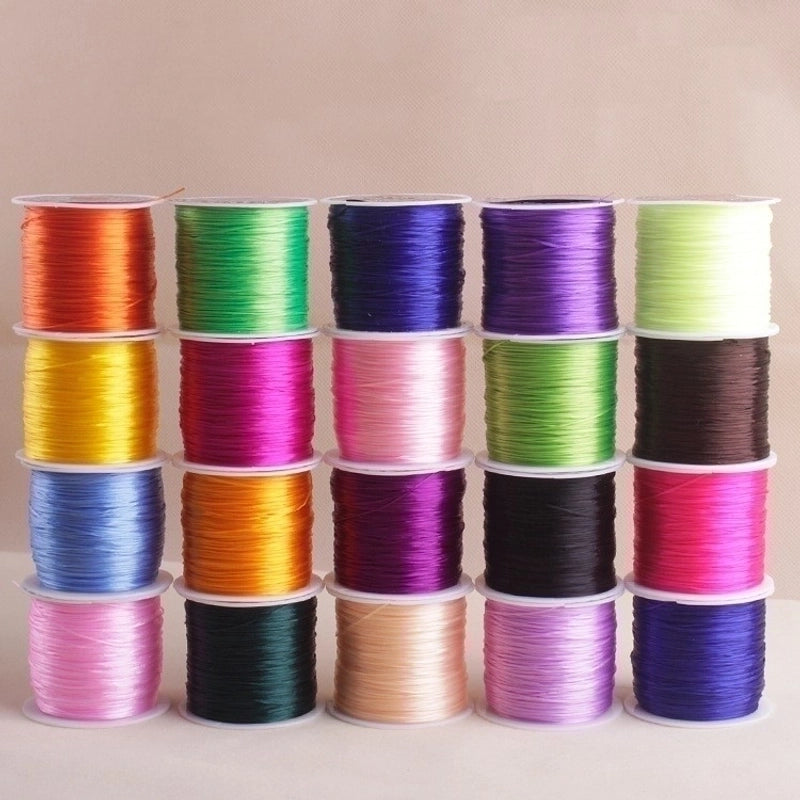 1 Piece Minimalist Solid Color Spandex Rope Jewelry Accessories