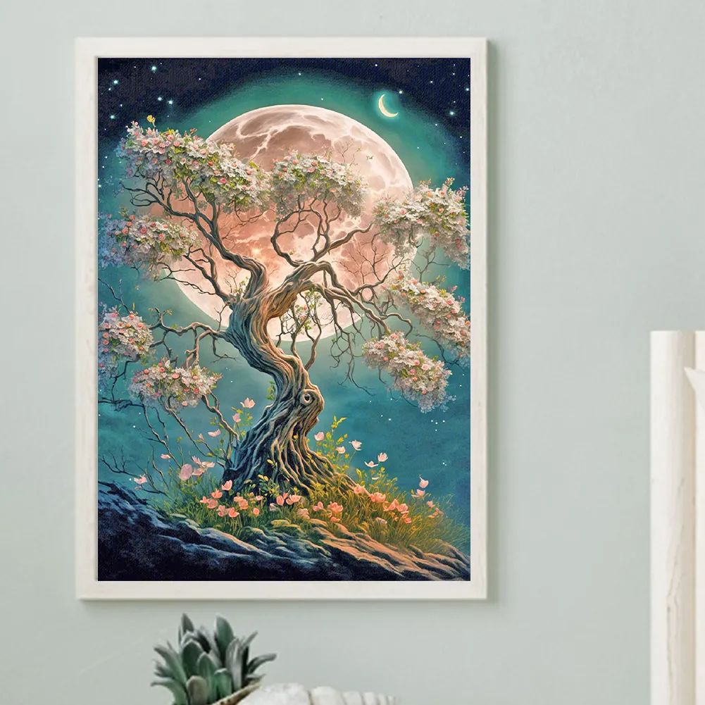 Diamond Painting - Full Round Drill - Tree(30*40cm)