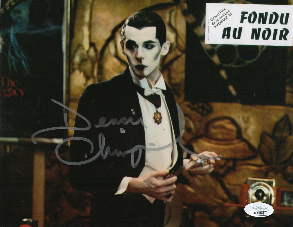 Dennis Christopher Autograph Signed 8x10 Photo Poster painting Fade to Black  Z2