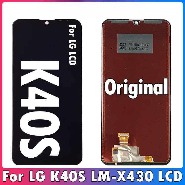 6.1'' Original For LG K40S X430 LM-X430 X430EMW LCD Touch Screen Digitizer Component Replacement Fittings For LG K40S LCD