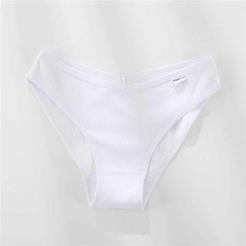 M-4XL Women Cotton Panties Sexy Underwear For Woman Briefs Female Underpants Intimates Lingerie 6 Solid Color Cotton Pantys Plus