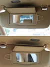 Car Sun Shade Visor Makeup Cosmetic Mirror Cover for Benz S Class W220 1998-2005
