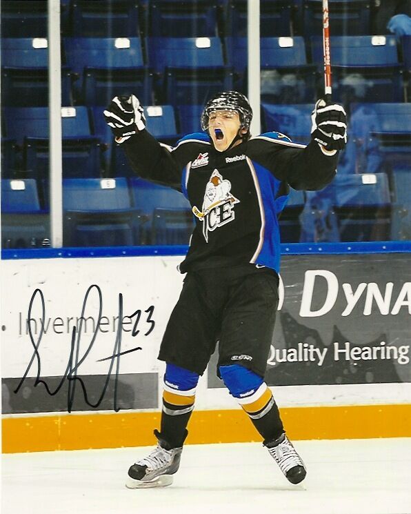 Kootenay Ice Sam Reinhart Reinhart Autographed Signed 8x10 Photo Poster painting COA NINE