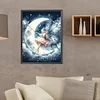 Diamond Painting-DIY Full Round Drill Moon Fairy