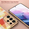 2021 Luxury Plating Pattern Camera All-inclusive Electroplating Process Case For Samsung S21 S21 Plus S21 Ultra