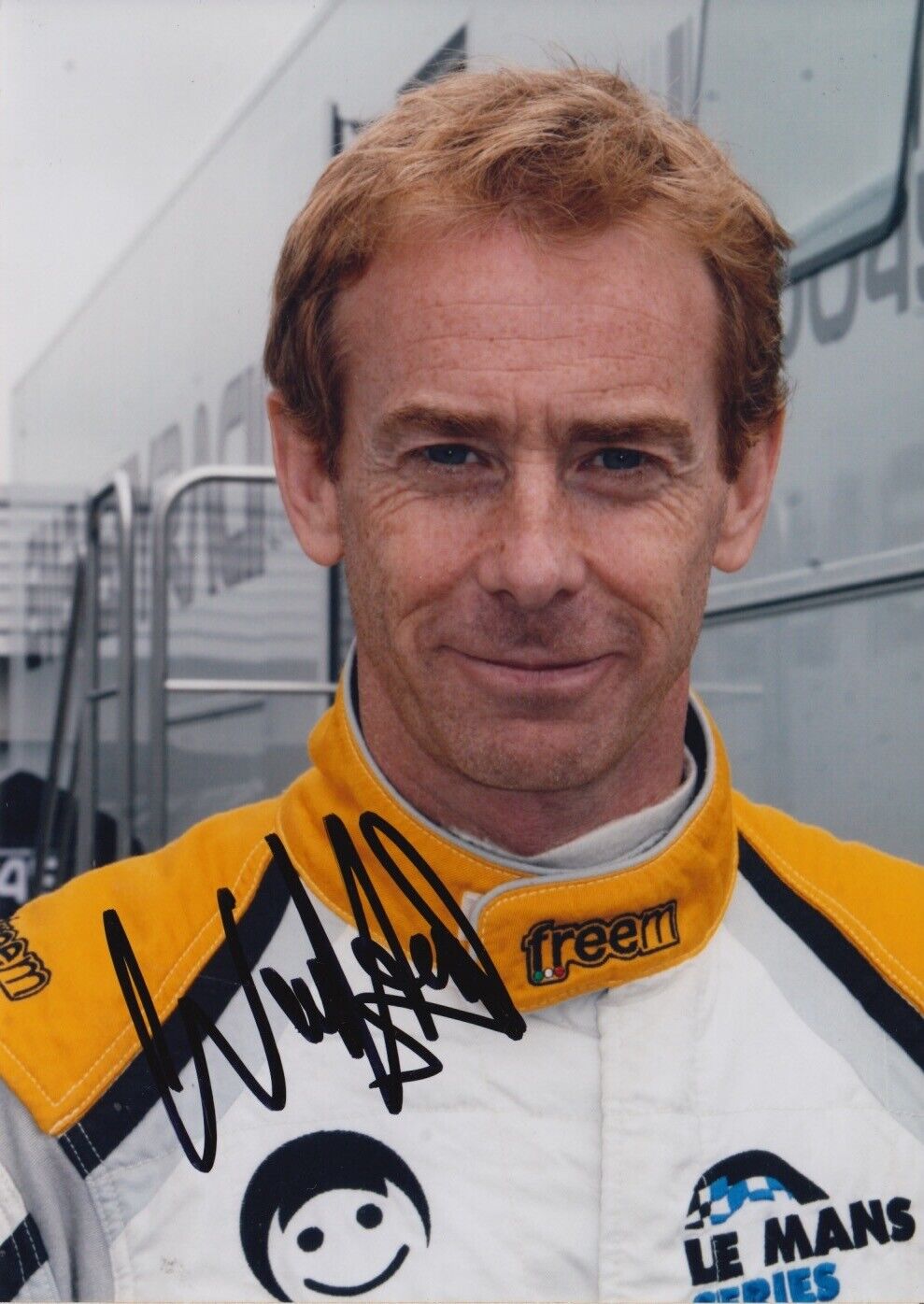 Warren Hughes Hand Signed 7x5 Photo Poster painting - Le Mans Autograph 1.