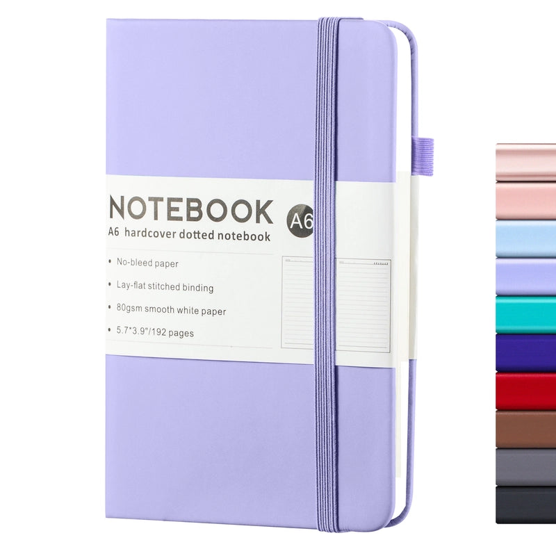 Creative Simple A5 Thick Notebook Business Memo Book Elastic Band Binding Student Diary Book Office Culture/notebook/memo