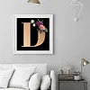 uk.everydayedeals Diamond Painting - Full Square - Letter Flower