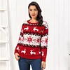 Woman Winter Christmas Reindeer Cute Sweater