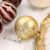 16PCS Creative Painting 8CM Decor Balls for Christmas Tree