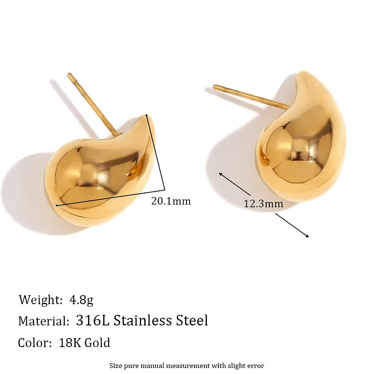 Pearl Glossy Love Wheel Earrings