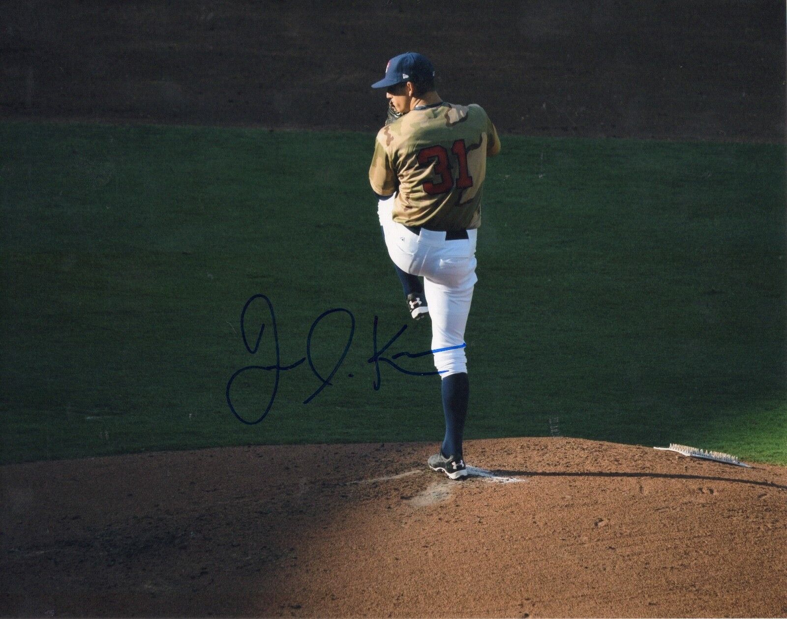 JAMES KAPRIELIAN Signed Autograph 8x10 Baseball Photo Poster painting USA Yankees UCLA A's COA 1