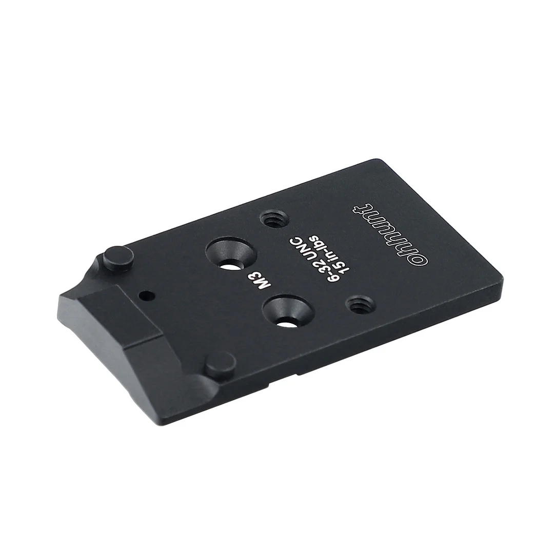 ohhunt&reg; CZ SHADOW 2 OR optic Adapter Plate for RMR / SRO Holosun 407C 507C 508T and RD-U2 RD-U4  CNC 7075-T6