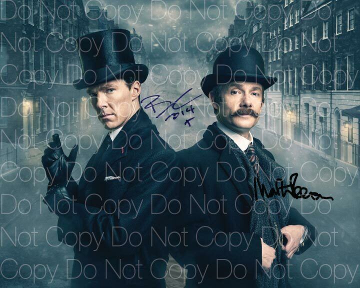 Sherlock man Cumberbatch signed 8x10 Photo Poster painting poster autograph RP reprint