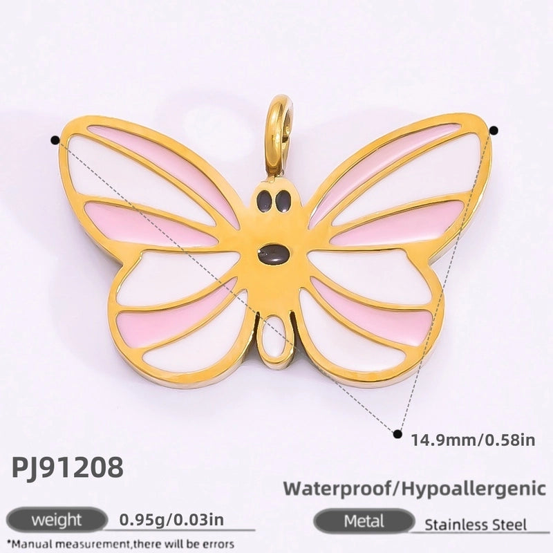 1 Piece 11.1*11.2MM 15.7*17MM 304 Stainless Steel Heart Shape Pendant Chain Jewelry Accessories