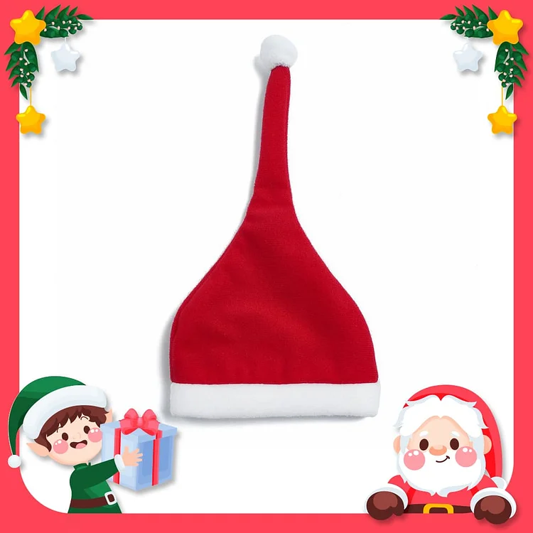 17"-22" Christmas Hat Clothes Accessories - Santa Hat for Reborn Baby Doll Rebornartdoll® RSAW-Rebornartdoll®