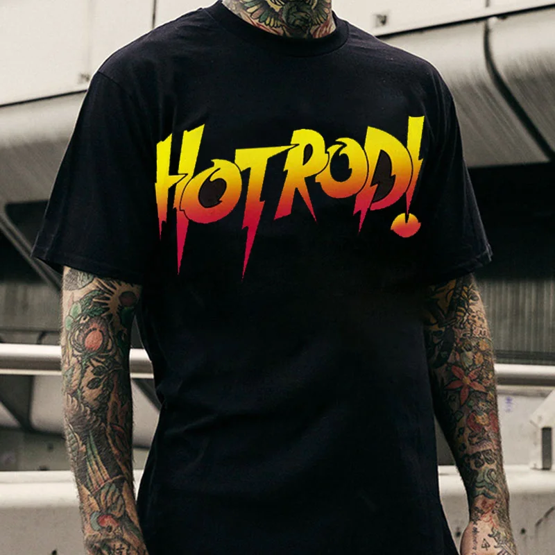HOT ROD Print Men's T-shirt