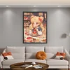 Dessert Tsukino Usagi-9CT Stamped Cross Stitch 65*80cm/25.59*31.5in(Big Size) tapestrymarket