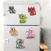 6Pcs Acryl Drache - 5d DIY Handwerk Aufkleber Magnet