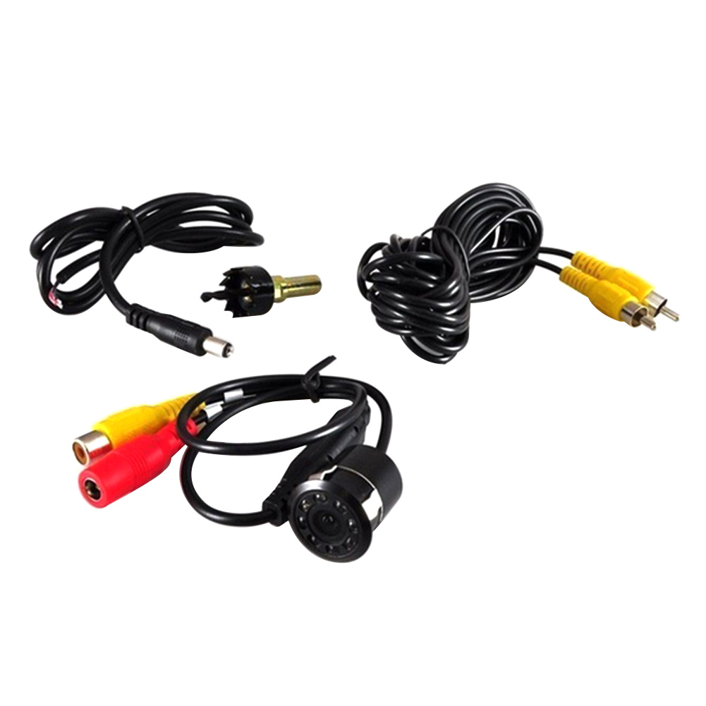 

HD Car Rear View Camera Color CCD 8 LED Night Vision Backup Parking Camera, 501 Original
