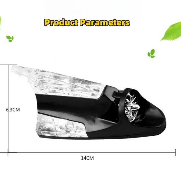 Car Flashing Light Shark Fin Wind Light