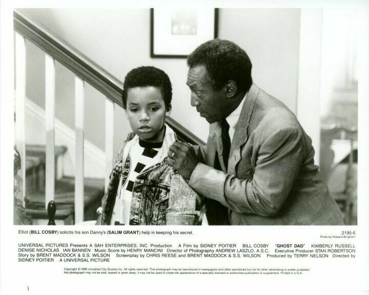 Salim Grant Bill Cosby Ghost Dad Original Press 8X10 Photo Poster painting