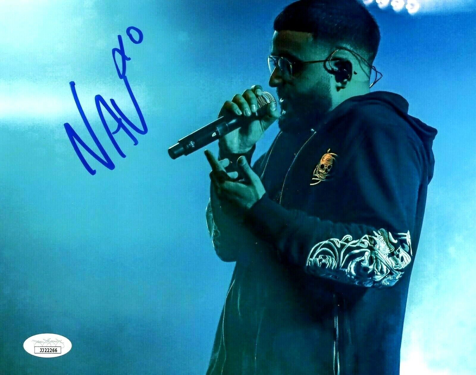 NAV HAND SIGNED AUTOGRAPHED 8X10 HIP HOP RAP MUSIC Photo Poster painting WITH JSA COA RARE 2