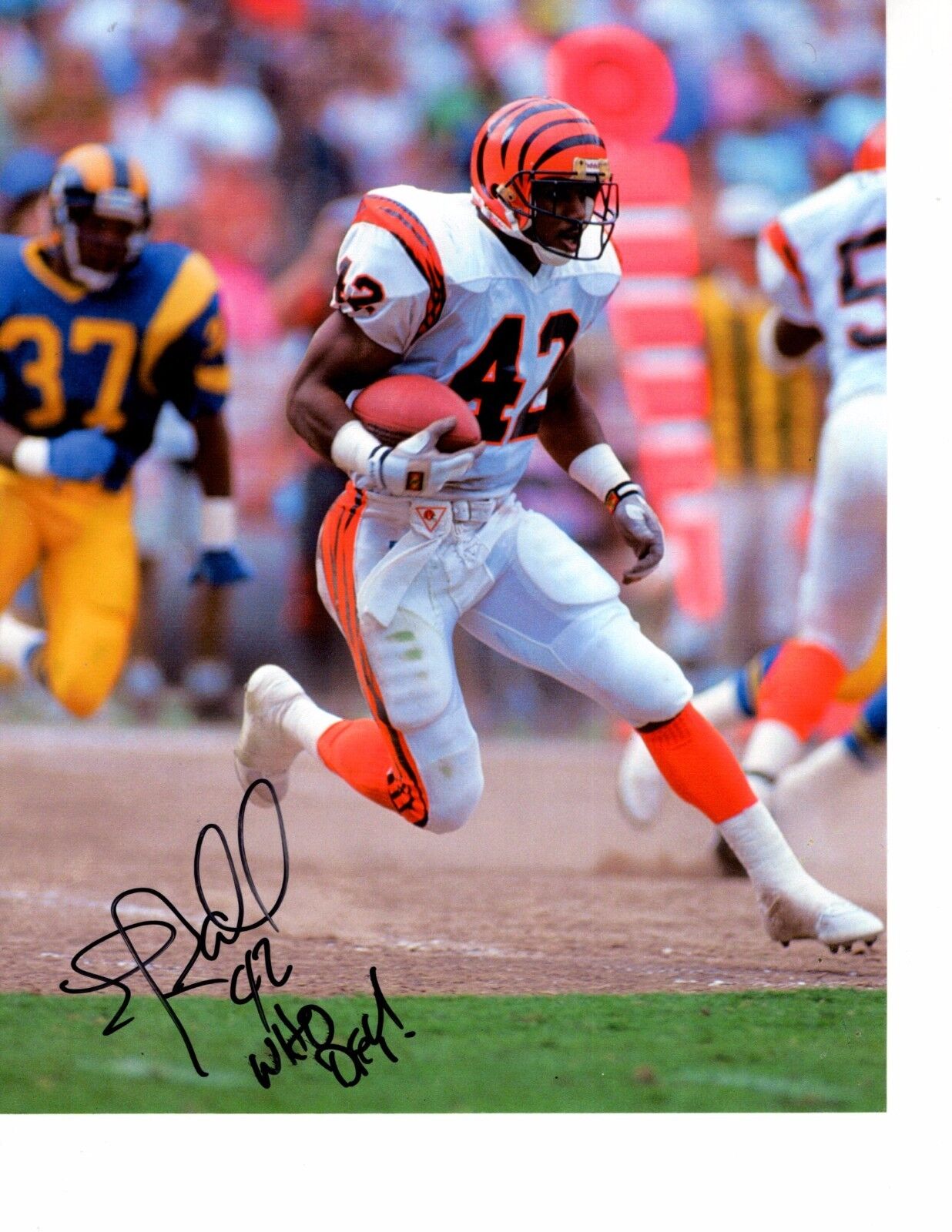 Eric Ball Cincinnati Bengals Hand Signed 8x10 Autographed Photo Poster painting COA