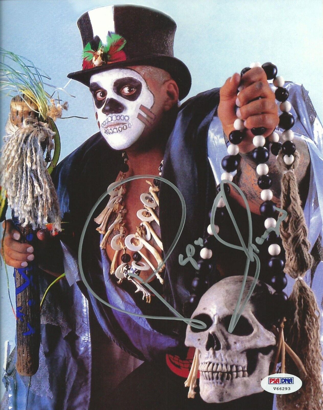 Papa Shango Signed WWE 8x10 Photo Poster painting PSA/DNA COA Picture Autograph The Godfather 2